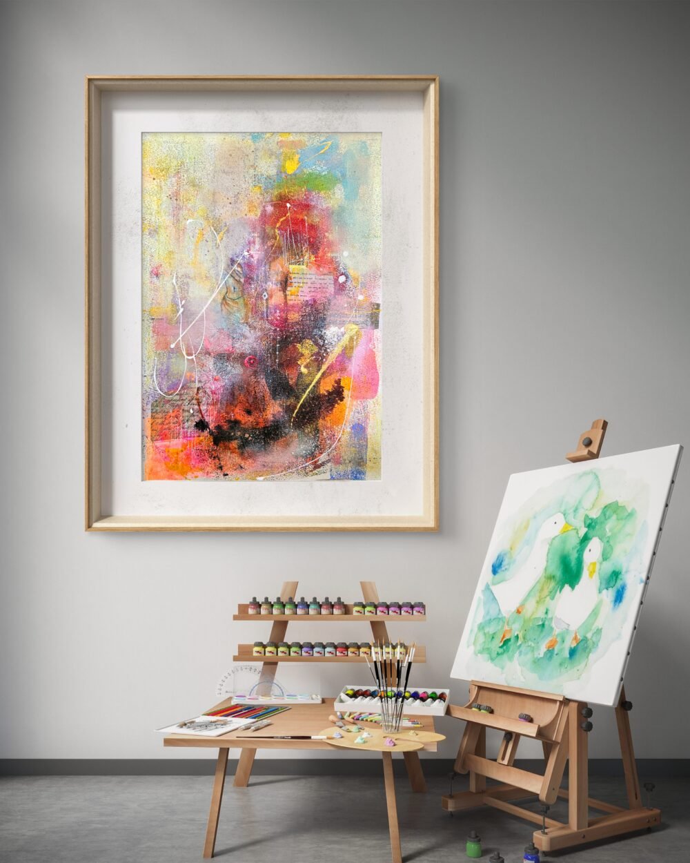 Abstract Art (With Frame) - Image 2