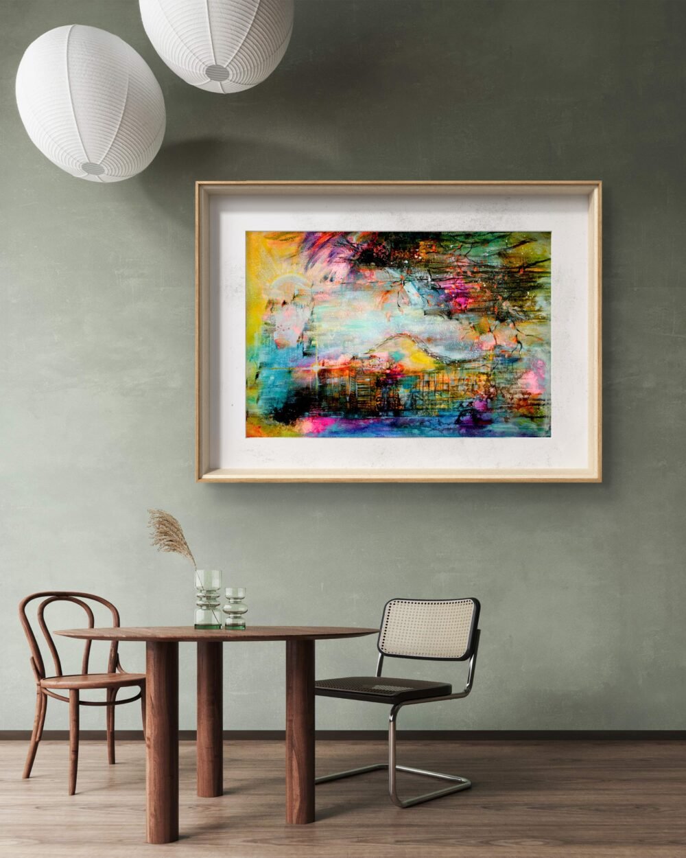 Abstract Art (With Frame) - Image 2