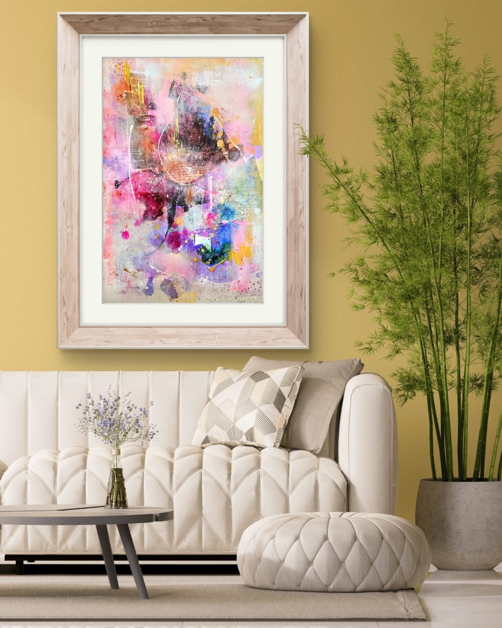 Abstract Art Print (With Frame) - Image 4