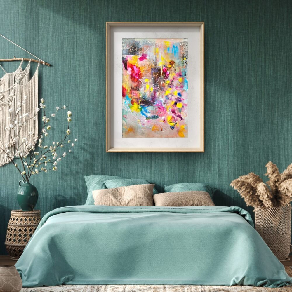 Abstract Art Print (With Frame) - Image 3