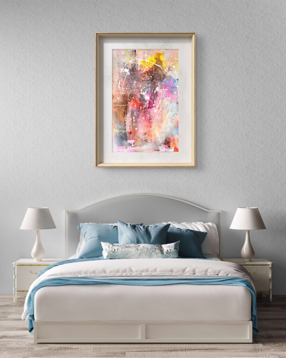 Abstract Art Print (With Frame) - Image 4